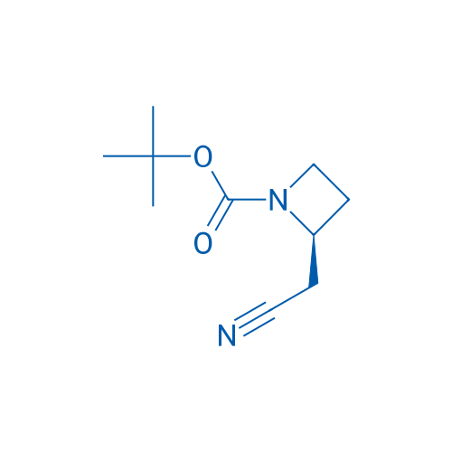 (S)-tert-Butyl 2-(cyanomethyl)azetidine-1-carboxylate 250mg