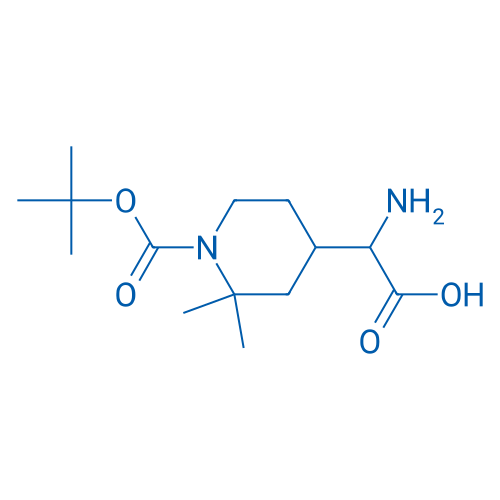 2-Amino-2-(1-(tert-butoxycarbonyl)-2,2-dimethylpiperidin-4-yl)acetic acid 100mg