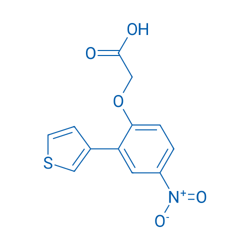 2-(4-Nitro-2-(thiophen-3-yl)phenoxy)acetic acid 1g