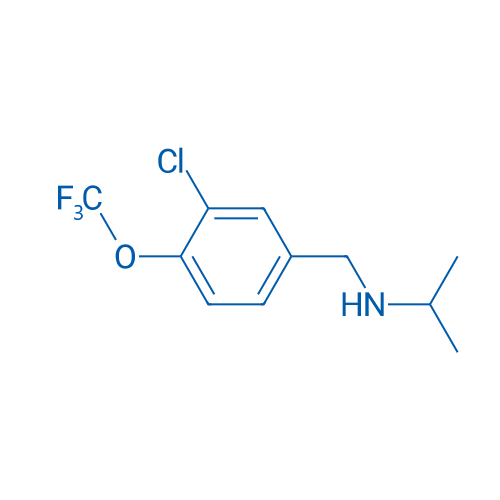 N-(3-Chloro-4-(trifluoromethoxy)benzyl)propan-2-amine 1g