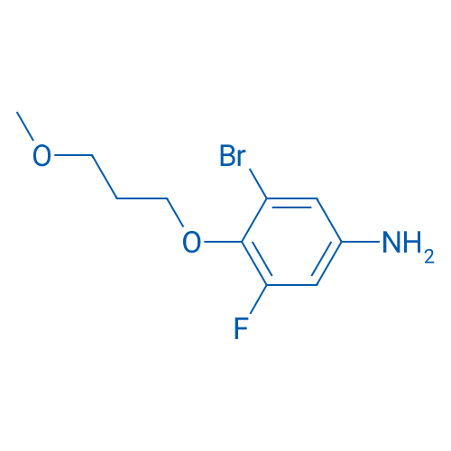 3-Bromo-5-fluoro-4-(3-methoxypropoxy)aniline 1g