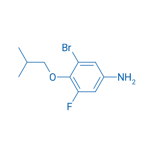 3-Bromo-5-fluoro-4-isobutoxyaniline 1g