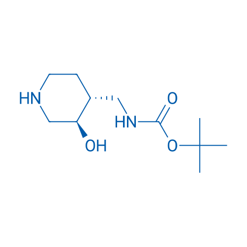 tert-Butyl (((3R,4R)-3-hydroxypiperidin-4-yl)methyl)carbamate 100mg