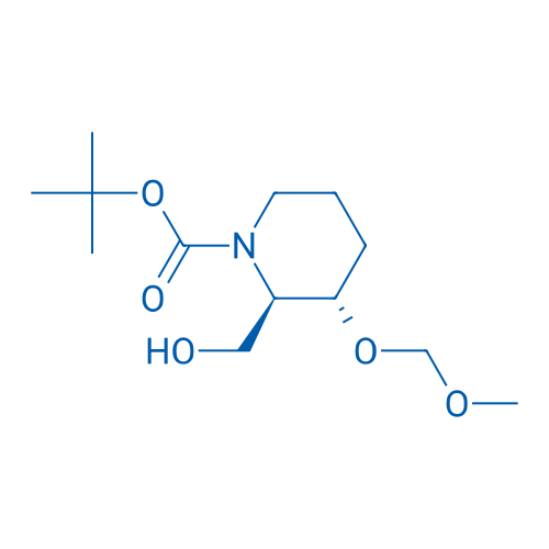 tert-Butyl (2R,3S)-2-(hydroxymethyl)-3-(methoxymethoxy)piperidine-1-carboxylate 1g