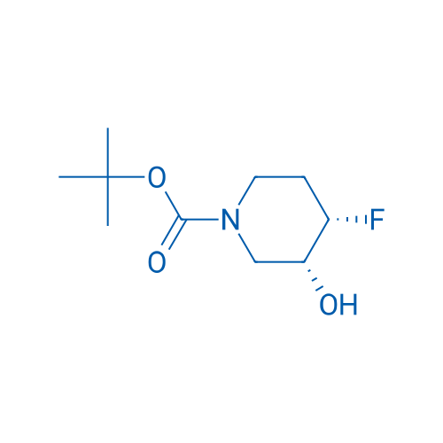 tert-Butyl (3R,4S)-4-fluoro-3-hydroxypiperidine-1-carboxylate 10mg