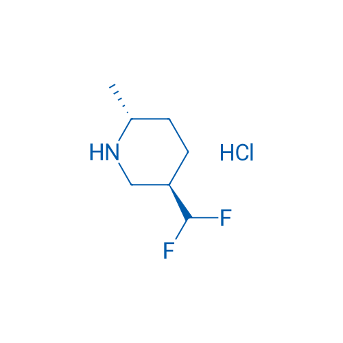 (2R,5R)-5-(Difluoromethyl)-2-methylpiperidine hydrochloride 100mg