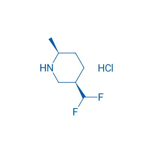 (2S,5R)-5-(Difluoromethyl)-2-methylpiperidine hydrochloride 100mg