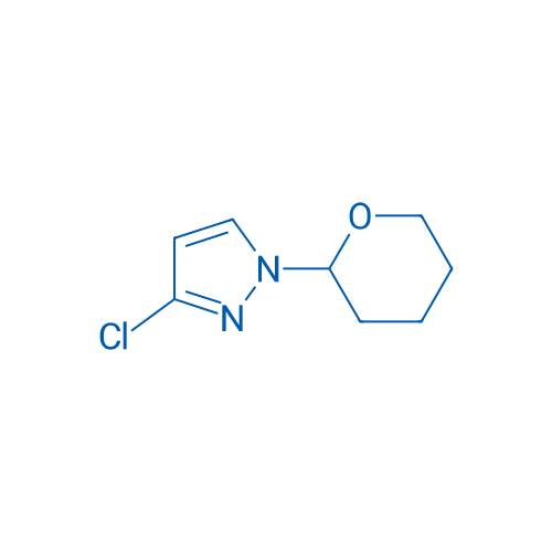 3-Chloro-1-(tetrahydro-2H-pyran-2-yl)-1H-pyrazole 250mg