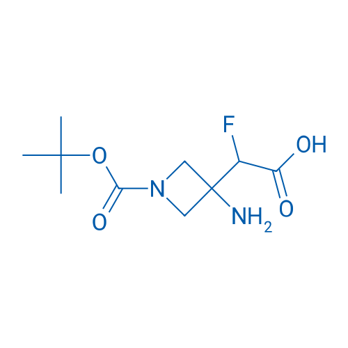2-(3-Amino-1-tert-butoxycarbonyl-azetidin-3-yl)-2-fluoro-acetic acid 1g