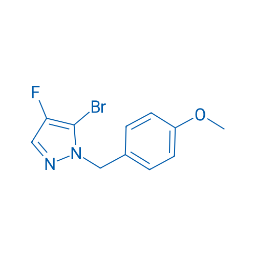 5-Bromo-4-fluoro-1-(4-methoxybenzyl)-1H-pyrazole 1g
