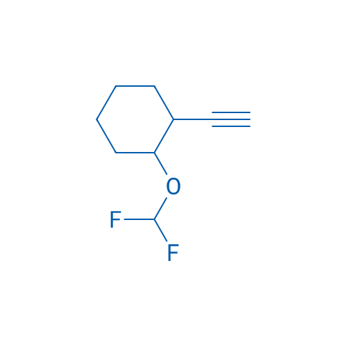 1-(Difluoromethoxy)-2-ethynylcyclohexane 1g