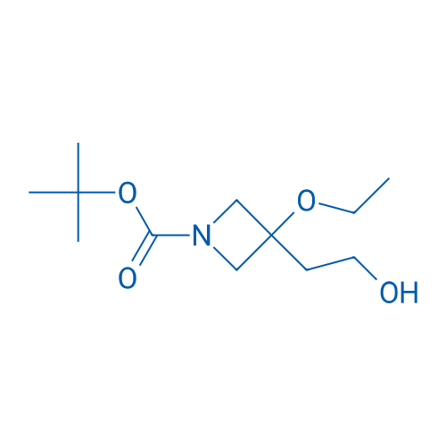 tert-Butyl 3-ethoxy-3-(2-hydroxyethyl)azetidine-1-carboxylate 250mg