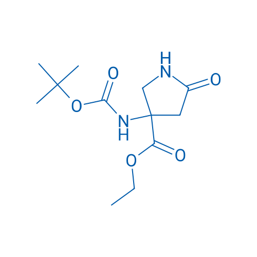 Ethyl 3-((tert-butoxycarbonyl)amino)-5-oxopyrrolidine-3-carboxylate 1g