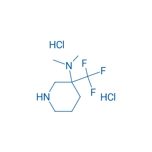 N,N-Dimethyl-3-(trifluoromethyl)piperidin-3-amine dihydrochloride 1g