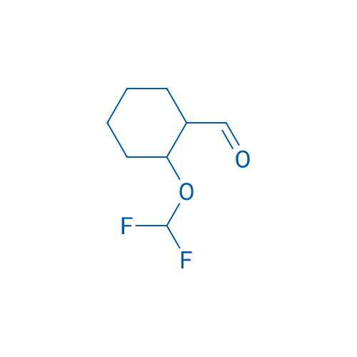 2-(Difluoromethoxy)cyclohexane-1-carbaldehyde 100mg