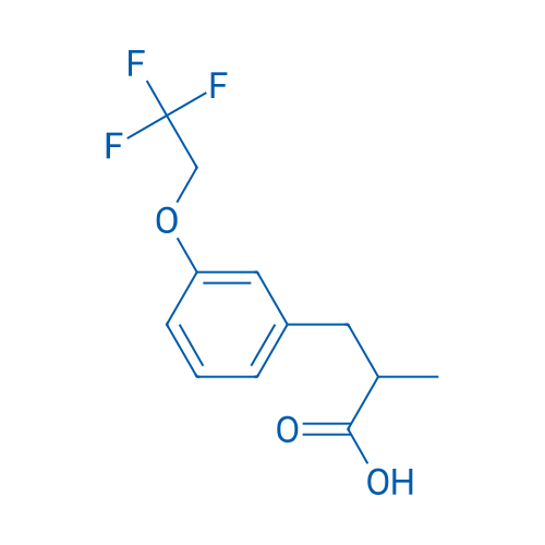 2-Methyl-3-(3-(2,2,2-trifluoroethoxy)phenyl)propanoic acid 1g