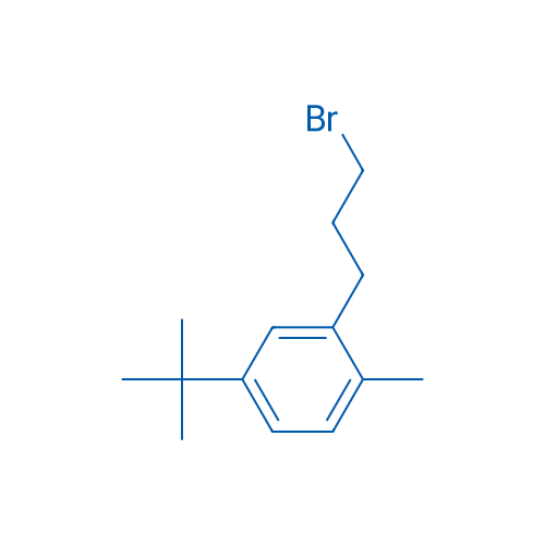 2-(3-Bromopropyl)-4-(tert-butyl)-1-methylbenzene 1g