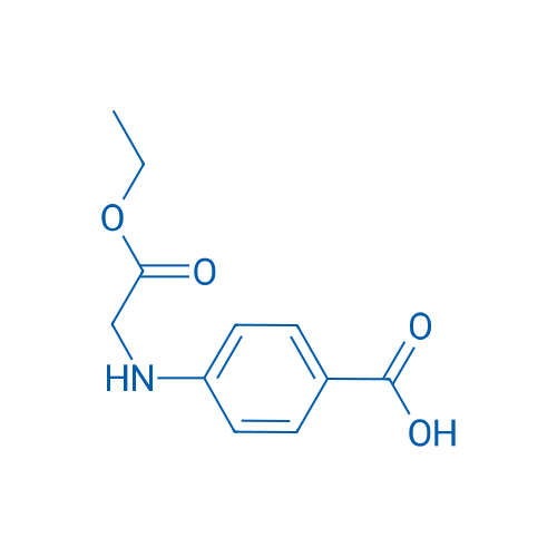 4-((2-Ethoxy-2-oxoethyl)amino)benzoic acid 250mg