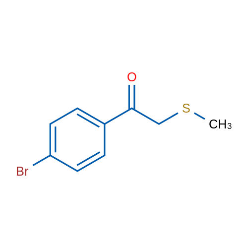 1-(4-Bromophenyl)-2-(methylsulfanyl)ethan-1-one 1g