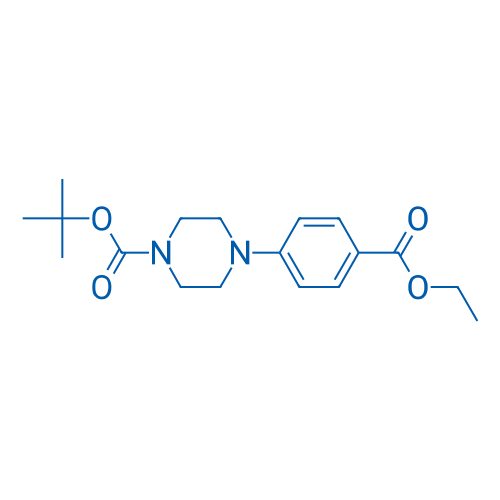 tert-Butyl 4-(4-(ethoxycarbonyl)phenyl)piperazine-1-carboxylate 5g