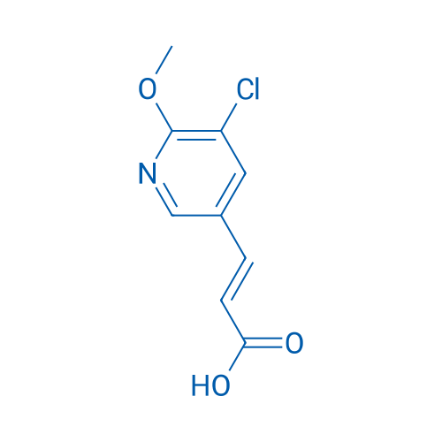 3-(5-Chloro-6-methoxypyridin-3-yl)acrylic acid 10g