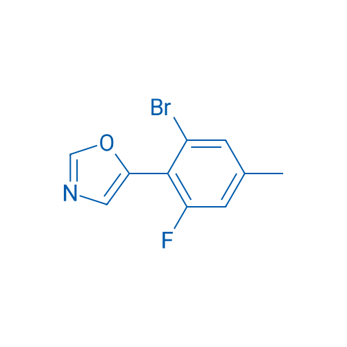 5-(2-Bromo-6-fluoro-4-methylphenyl)oxazole 1g