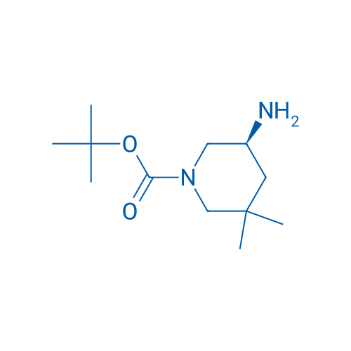 tert-Butyl (S)-5-amino-3,3-dimethylpiperidine-1-carboxylate 100mg