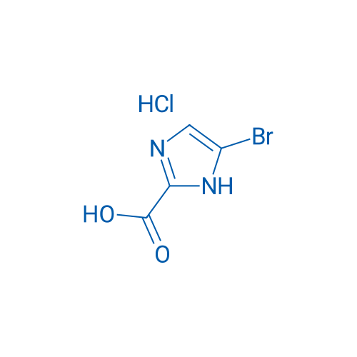 5-Bromo-1H-imidazole-2-carboxylic acid hydrochloride 250mg