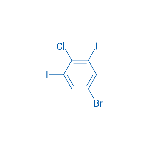 5-Bromo-2-chloro-1,3-diiodobenzene 250mg