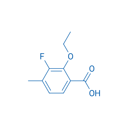2-Ethoxy-3-fluoro-4-methylbenzoic acid 250mg