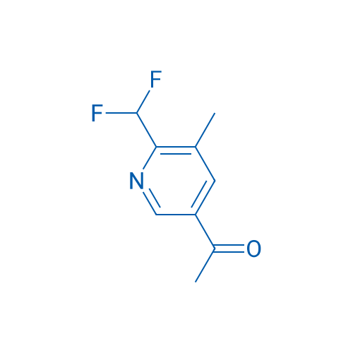 1-(6-(Difluoromethyl)-5-methylpyridin-3-yl)ethanone 1g