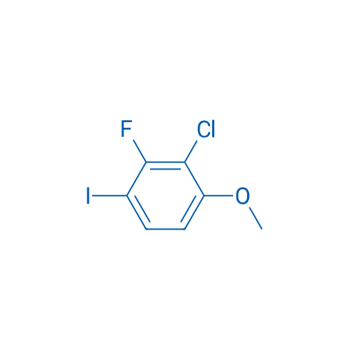 2-Chloro-3-fluoro-4-iodo-1-methoxybenzene 250mg