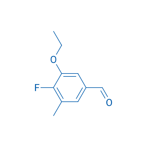 3-Ethoxy-4-fluoro-5-methylbenzaldehyde 100mg