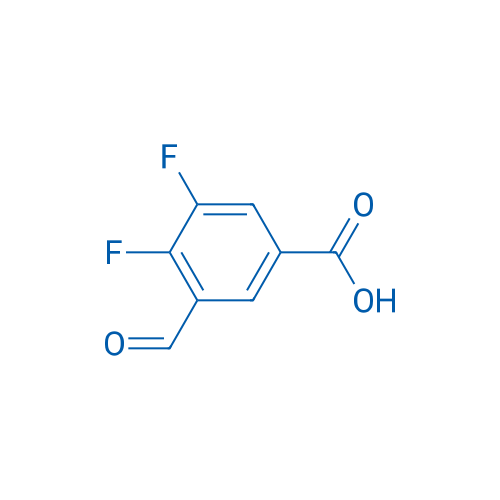 3,4-Difluoro-5-formylbenzoic acid 1g