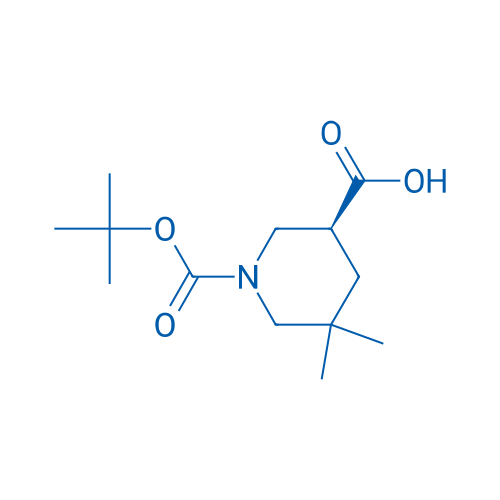 (S)-1-(tert-Butoxycarbonyl)-5,5-dimethylpiperidine-3-carboxylic acid 100mg