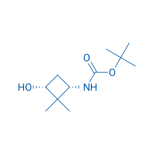 tert-Butyl ((1S,3R)-3-hydroxy-2,2-dimethylcyclobutyl)carbamate 100mg