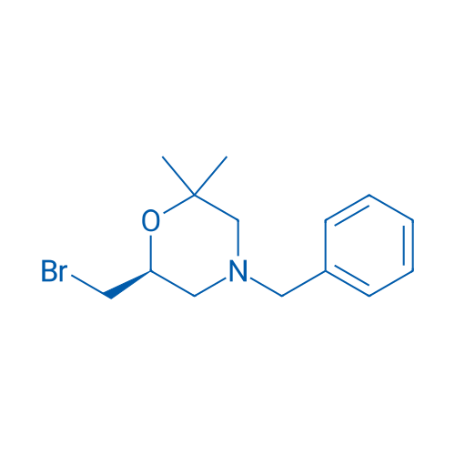 (S)-4-Benzyl-6-(bromomethyl)-2,2-dimethylmorpholine 5g