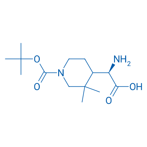(2R)-2-Amino-2-(1-(tert-butoxycarbonyl)-3,3-dimethylpiperidin-4-yl)acetic acid 100mg