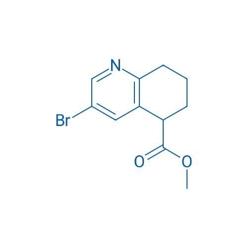 Methyl 3-bromo-5,6,7,8-tetrahydroquinoline-5-carboxylate 250mg