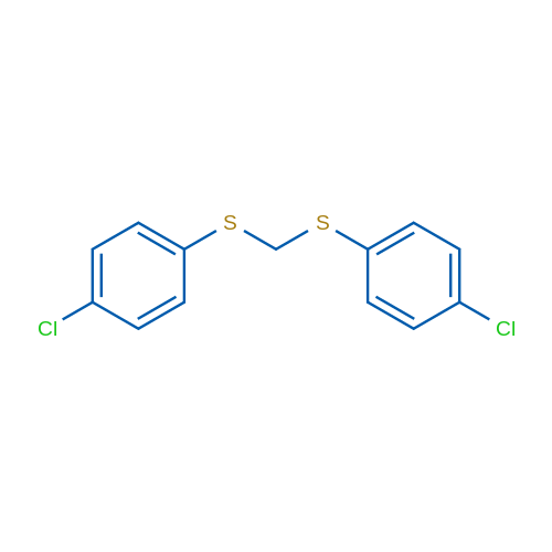 Bis((4-chlorophenyl)thio)methane 1g