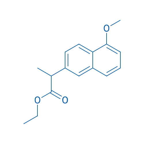 2-Naphthaleneacetic acid, 5-methoxy-alpha-methyl-, ethyl ester 25g