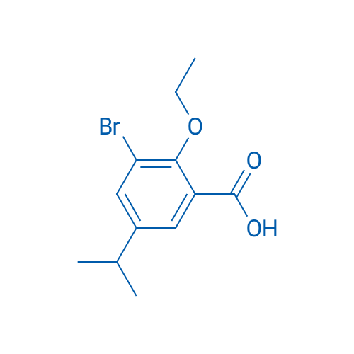 3-Bromo-2-ethoxy-5-isopropylbenzoic acid 250mg