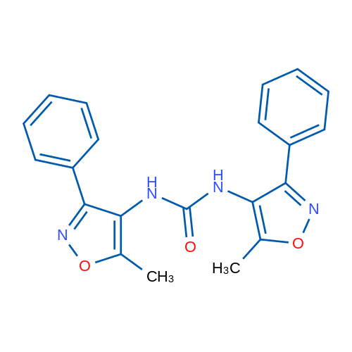 1,3-Bis(5-methyl-3-phenyl-1,2-oxazol-4-yl)urea 1g