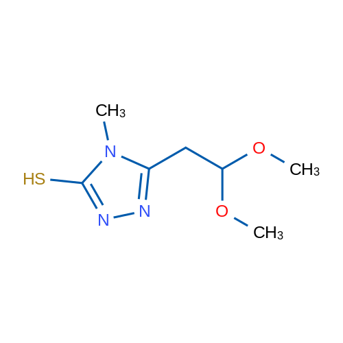 5-(2,2-Dimethoxyethyl)-4-methyl-4H-1,2,4-triazole-3-thiol 1g
