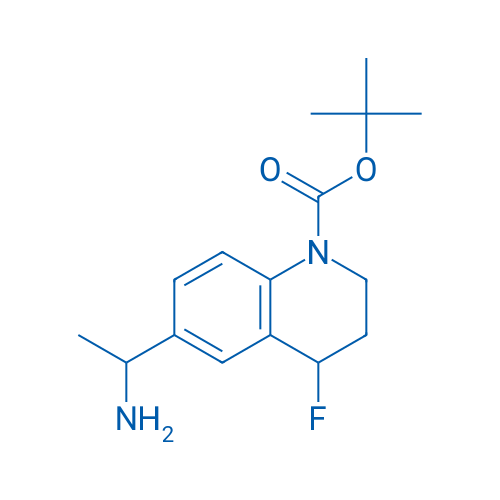 tert-Butyl 6-(1-aminoethyl)-4-fluoro-3,4-dihydroquinoline-1(2H)-carboxylate 1g