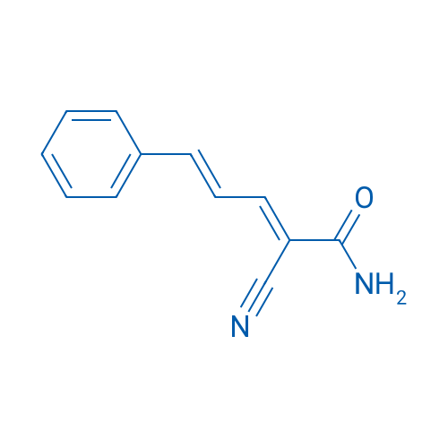 2-Cyano-5-phenylpenta-2,4-dienamide 1g