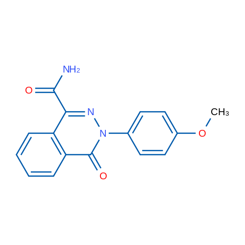 3-(4-Methoxyphenyl)-4-oxo-3,4-dihydrophthalazine-1-carboxamide 1g
