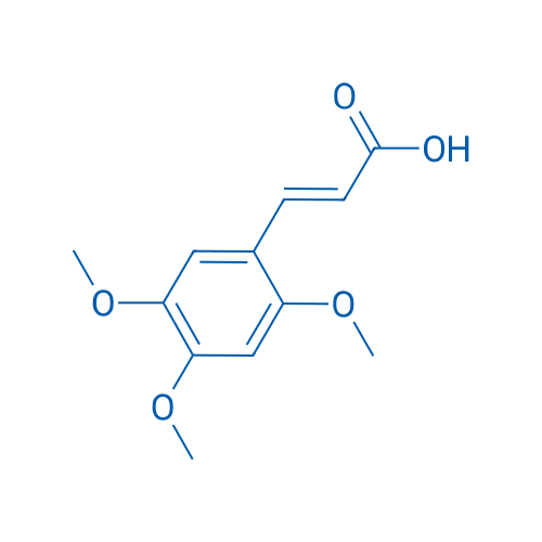 2,4,5-Trimethoxycinnamic acid 5g