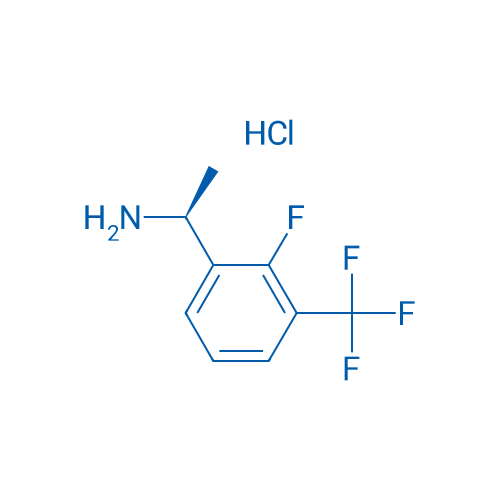 (S)-1-(2-Fluoro-3-(trifluoromethyl)phenyl)ethan-1-amine hydrochloride 50mg