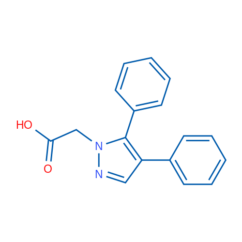 2-(4,5-Diphenyl-1H-pyrazol-1-yl)acetic acid 5g